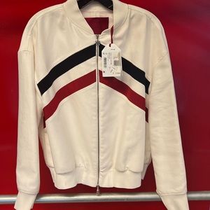 NWT MONCLER SILK BLEND JACKET